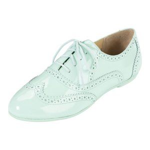 Cole Haan Tompkins Fresh Mint Patent Size 5.5